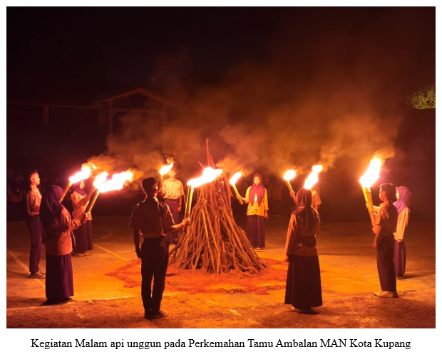 PERKEMAHAN PENERIMAAN TAMU AMBALAN DAN MASA ORIENTASI (MOP) MAN KOTA KUPANG TAHUN PELAJARAN 2018/2019
