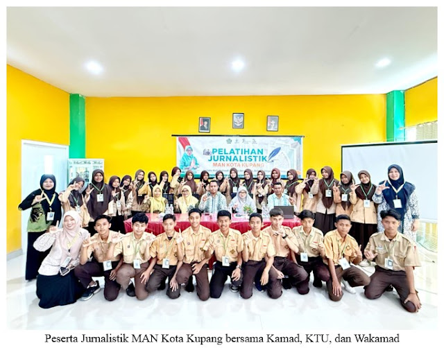 Jurnalis Muda MAN Kota Kupang: Berkarya dengan Pena, Berkabar dengan Akhlak